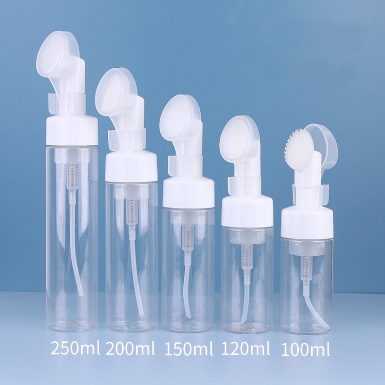 4 Szie  Transparent Foam Bottle