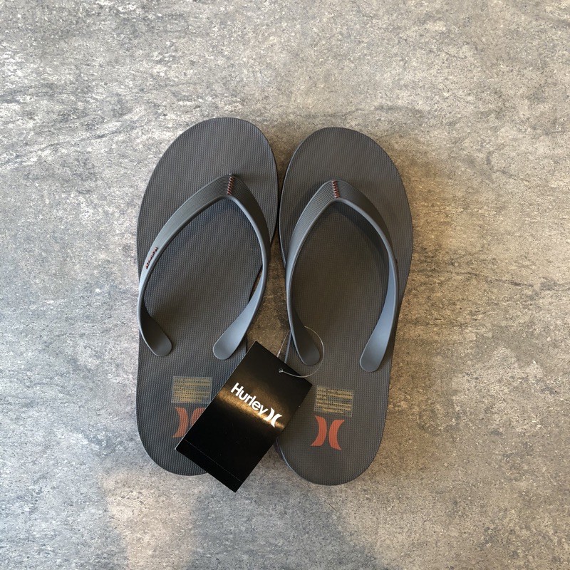 Diskon  Sandal Hurley One And Only Grey ORIGINAL BERGARANSI Planet Surf
