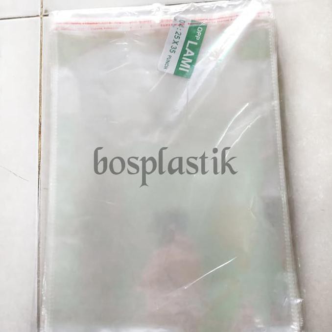 Tp456775- Plastik Baju Opp Lem/ Seal Uk 25X35 (100 Lembar) R35R6E5S