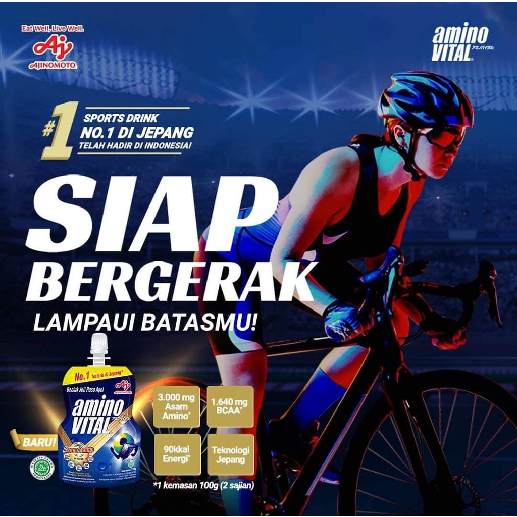 Hangermedal Spesial Bundle Paket Nutrisi AminoVITAL Sport Jelly X Sportlegs