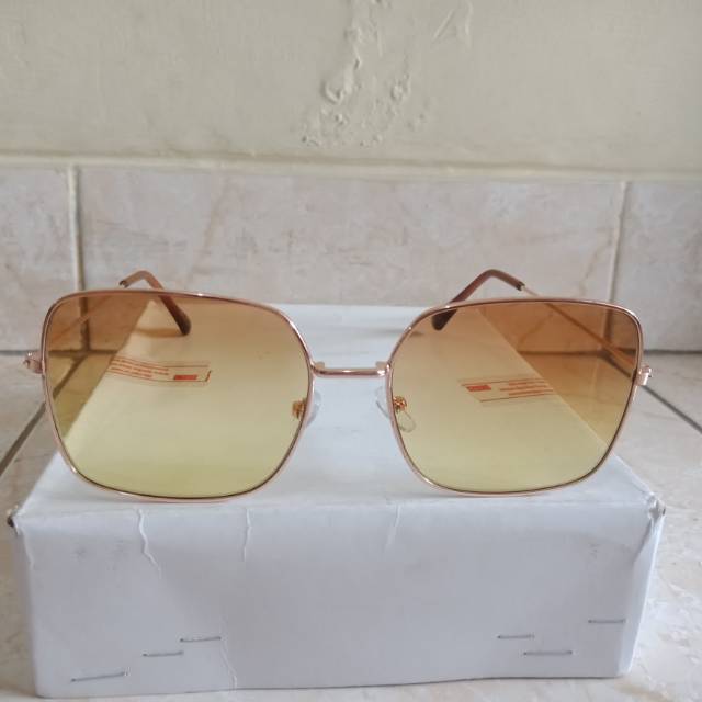 Kacamata kaca coklat YE992