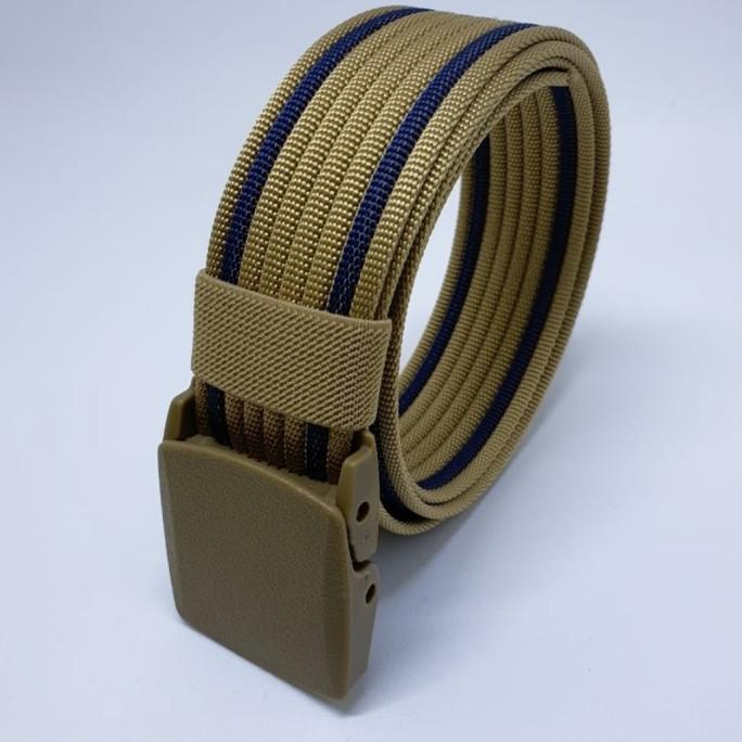 Terbaik Belt Golf Ikat Pinggang Anti Metal Detector Unisex Stripe Colour Terbaik