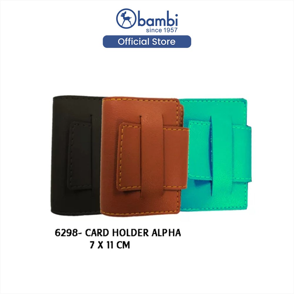 

Bambi Card Holder & Wallet Money Organizer Alpha Pouch Original
