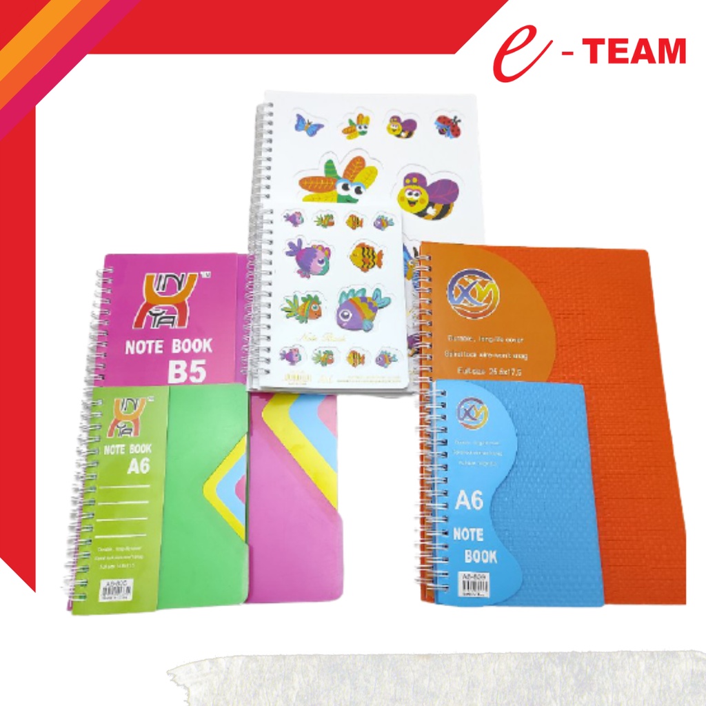

BUKU AGENDA SPIRAL BUKU SPIRAL B5 A6 BESAR KECIL - BESAR