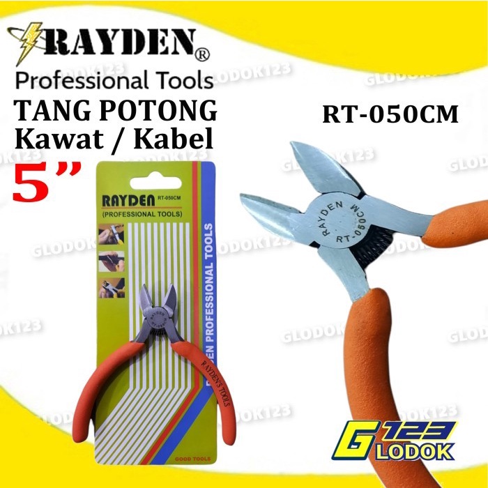 Tang Potong Kupas Kawat Kabel 5 Inch Mini Diagonal Wire Cutting Plier