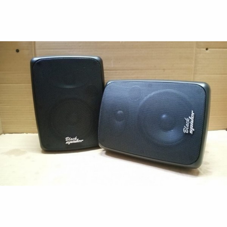 GROSIR SPEAKER BLACK SPIDER 5 INCH S 522 HARGA SEPASANG FREE BRACKET