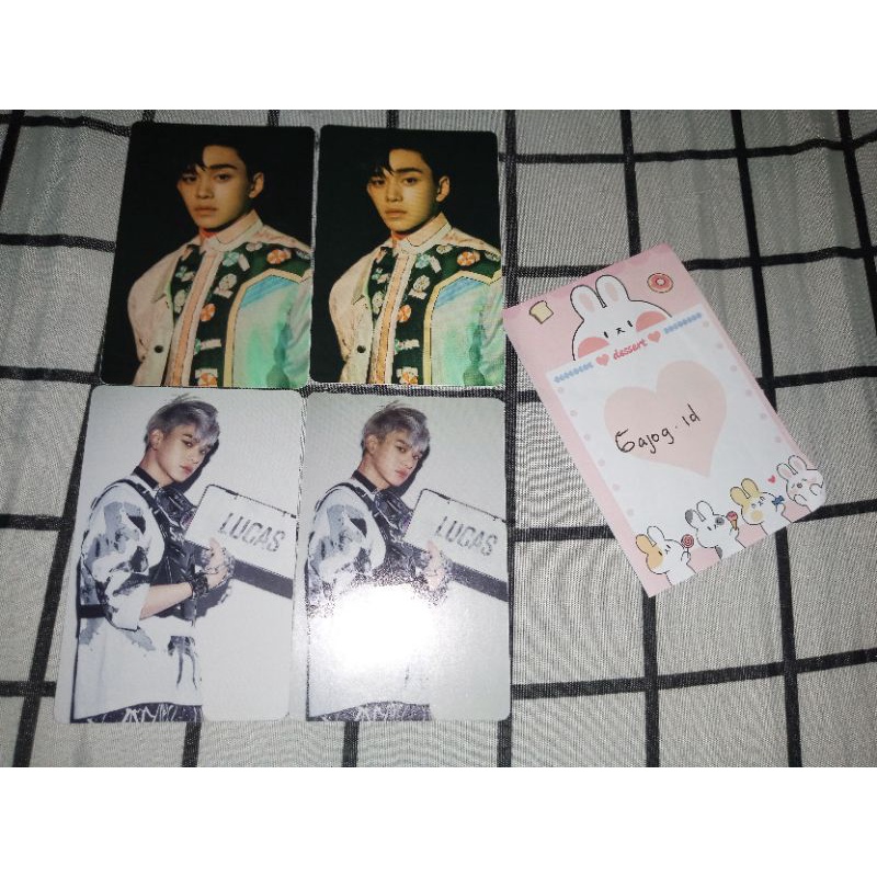 ready official pc sticker lucas nct wayv atw kick back