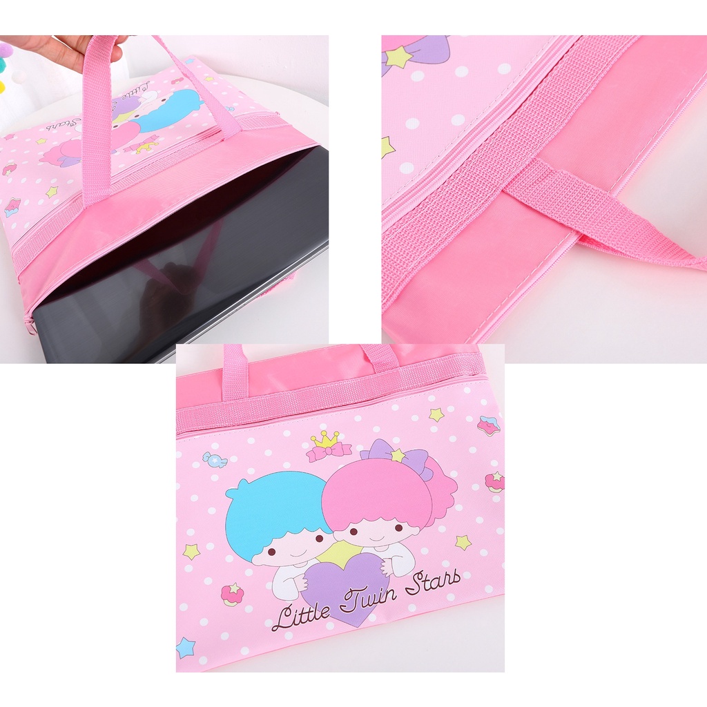 Tas tote jumbo sanrio hello kitty hand bag TU080 melody kuromi snoopy tas les laptop anak perempuan