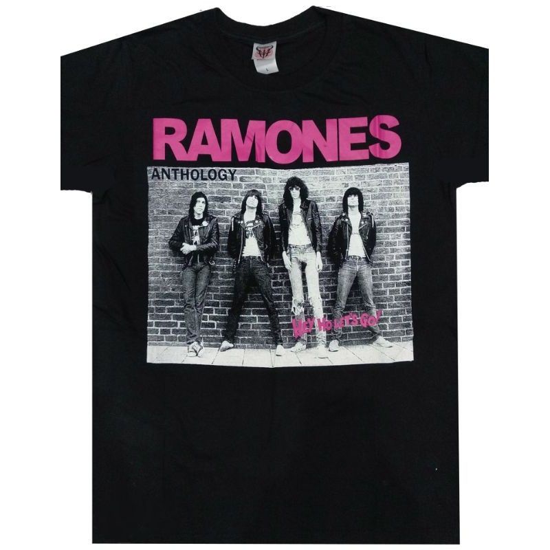 KAOS RAMONES 3 / Premium Tshirt ramones / HEY HO LETS GO / KAOS band / hnm / rock n roll / punk rock