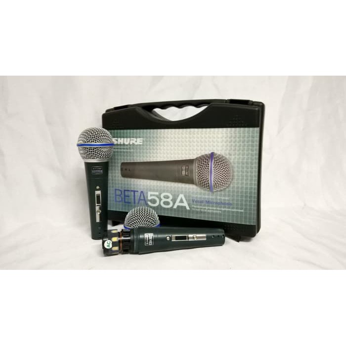 MIC KABEL SHURE BETA 58A ISI 2 MIC