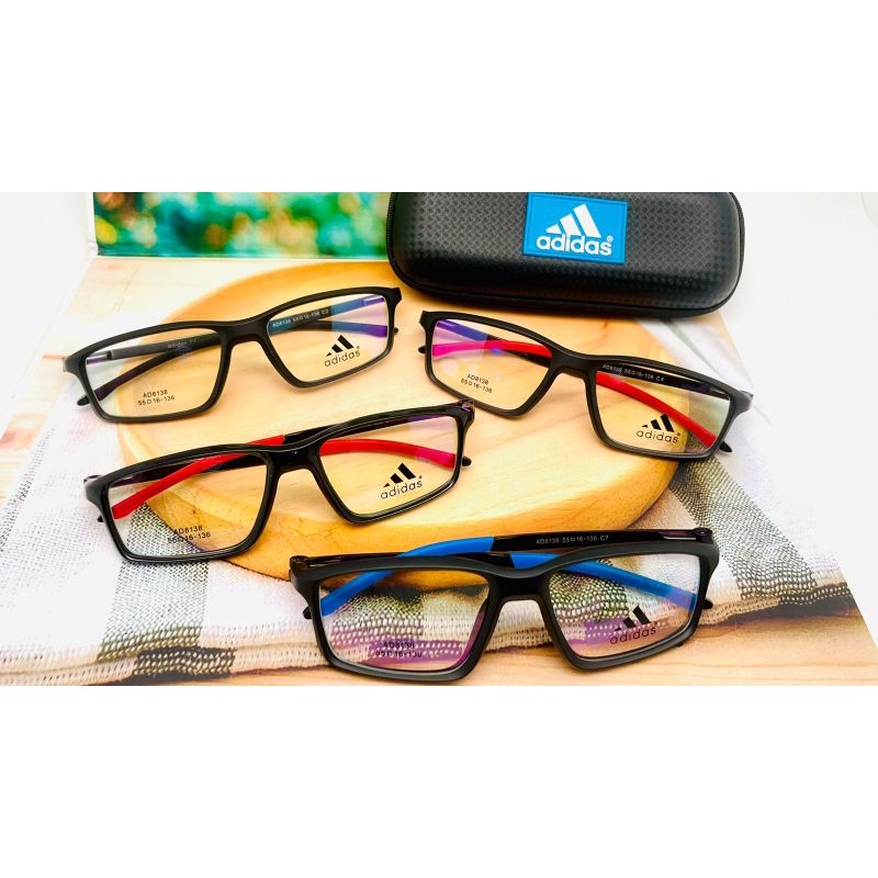 BEST SELLER KACAMATA 8138 PRIA SPORTY + LENSA BLUECHROMIC BISA MINUS 2 In 1 FASHION PRIA