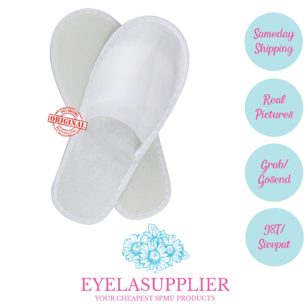 Sandal Rumah Selop Studio Kokop Salon Spa Sendal Hotel Polos Tebal Indoor Slipper Nyaman Disposable