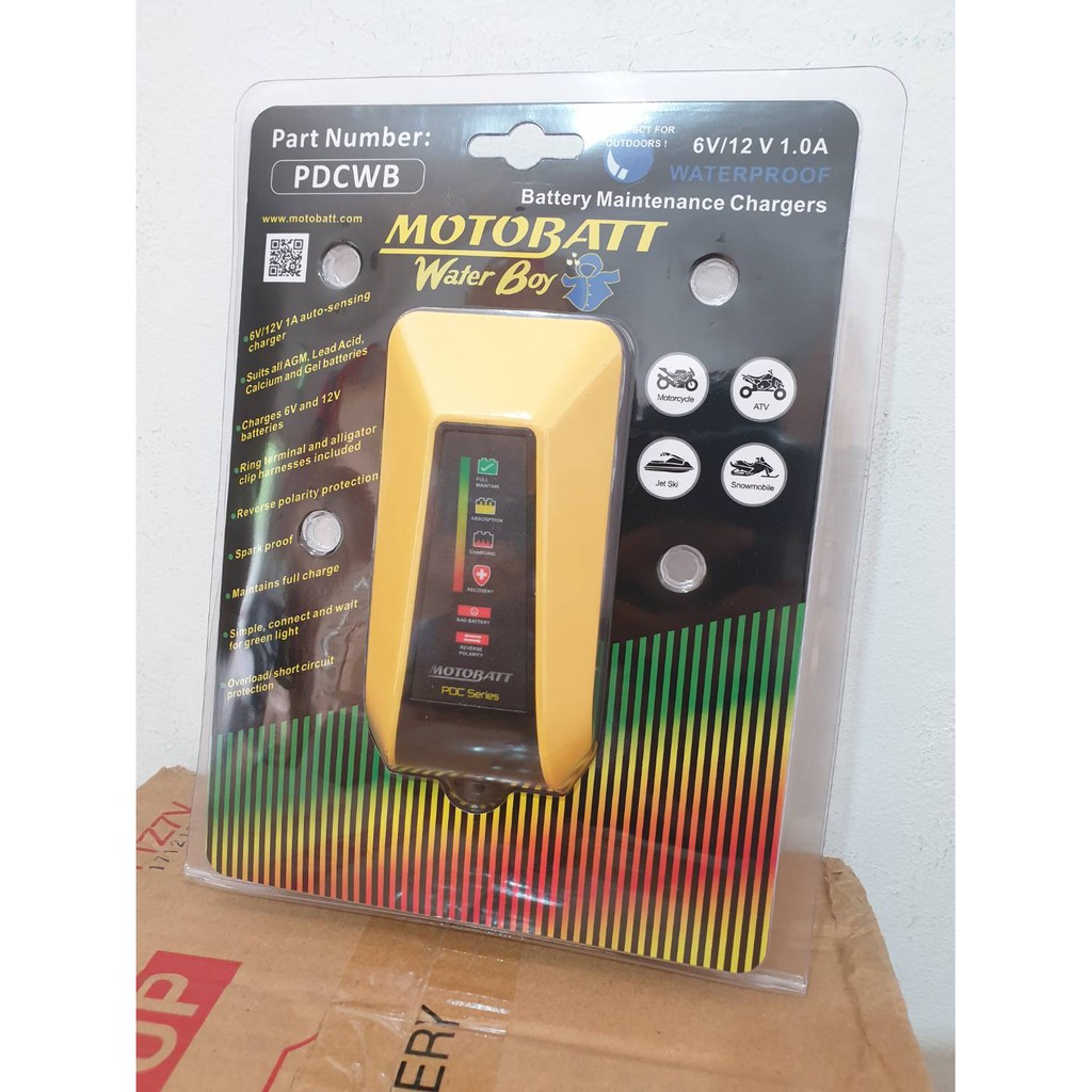 Motobatt Charger Aki Water Boy