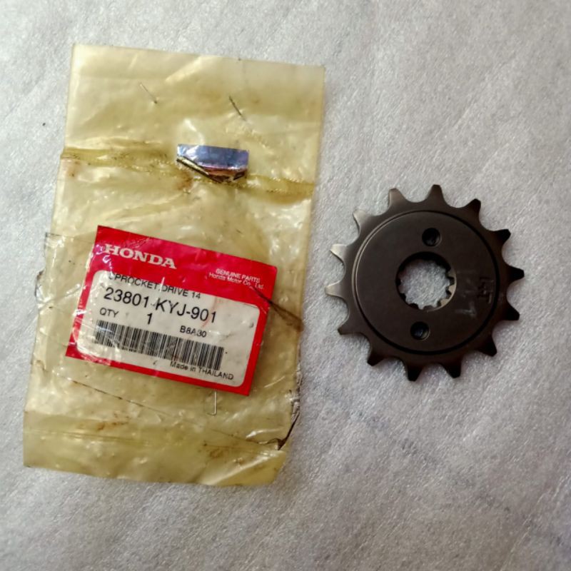 23801KYJ901 SPROCKET DRIVE (14T)/GEAR DEPAN/CBR250 THAILAND