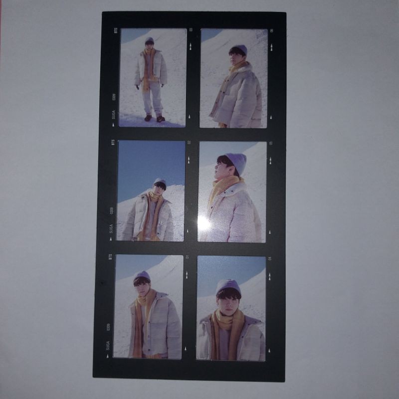 [BOOKED] 6-CUT FILM YOONGI WINTER PACKAGE