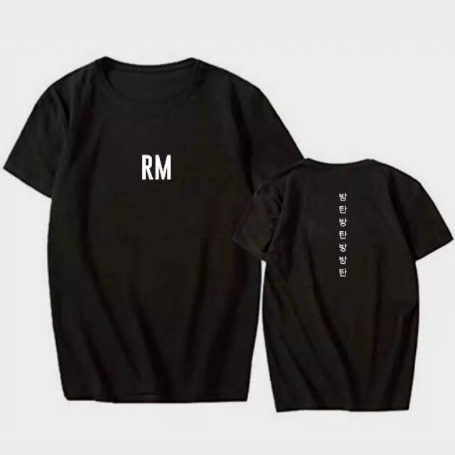 Kaos. Kpop Bangtan &quot;RM&quot; season greeting varian warna