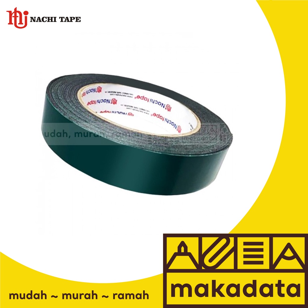 

SOLASI DOUBLE TAPE FOAM NACHI PEREKAT BENDA WARNA HIJAU - 24MM MURAH