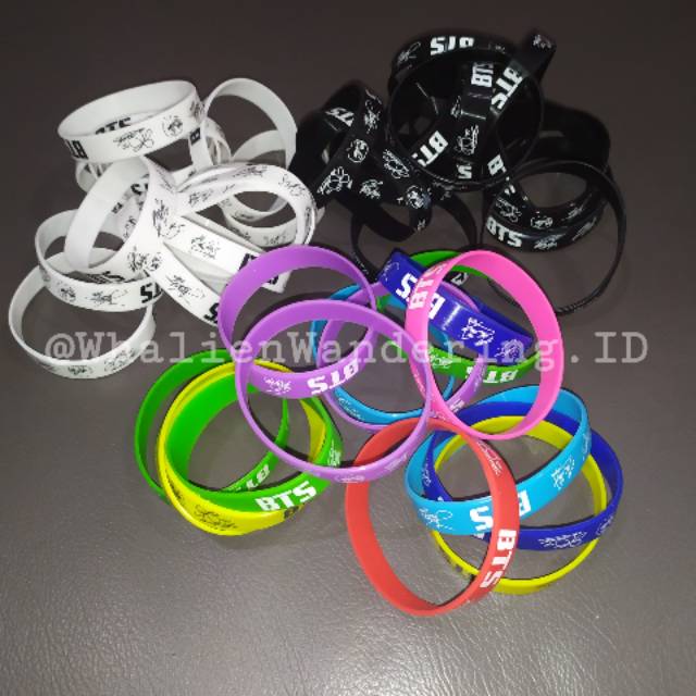 🇰🇷 Gelang Karet BTS KPOP 🇰🇷