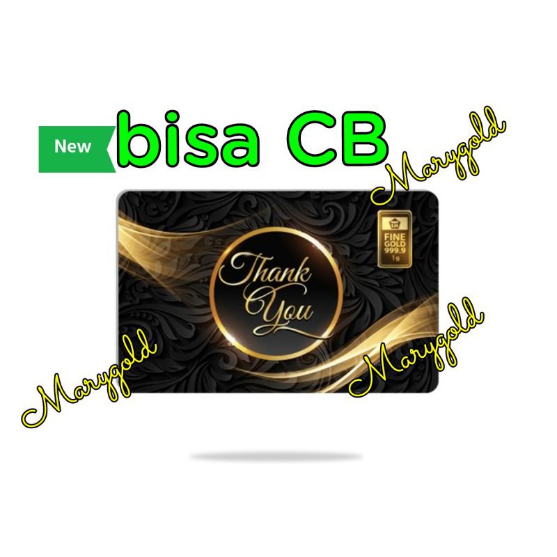 

koleksi pengemar hitam yang elegan gift series thank you
