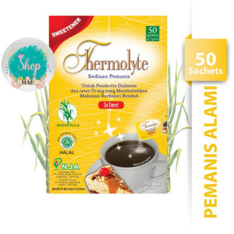 Thermolyte Sweetner / 50'S