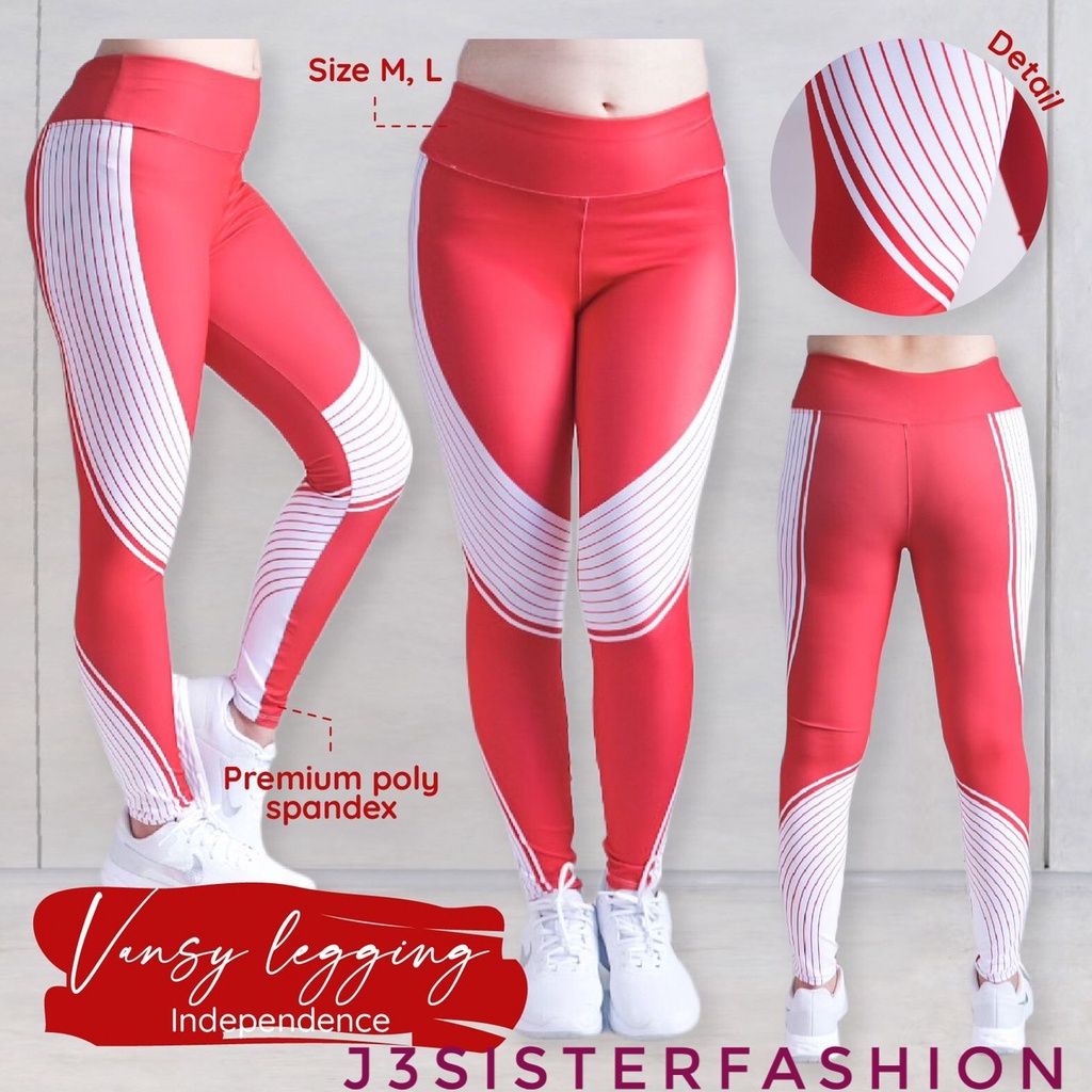 BAJU OVERSIZE CROP GARUDA INDONESIA LEGGING VANSY MERAH PUTIH SETELAN SENAM WANITA-4