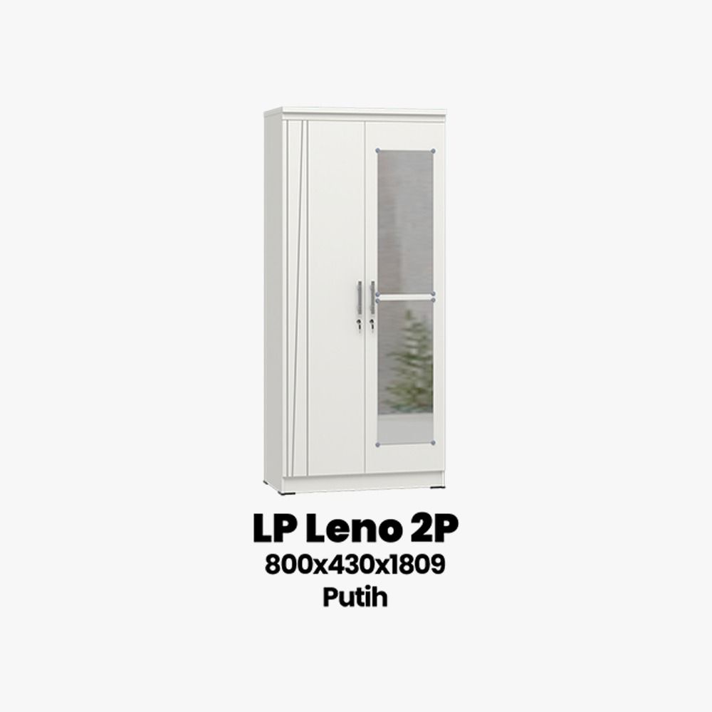 Olympic Lemari 2 Pintu - LP LENO 2P