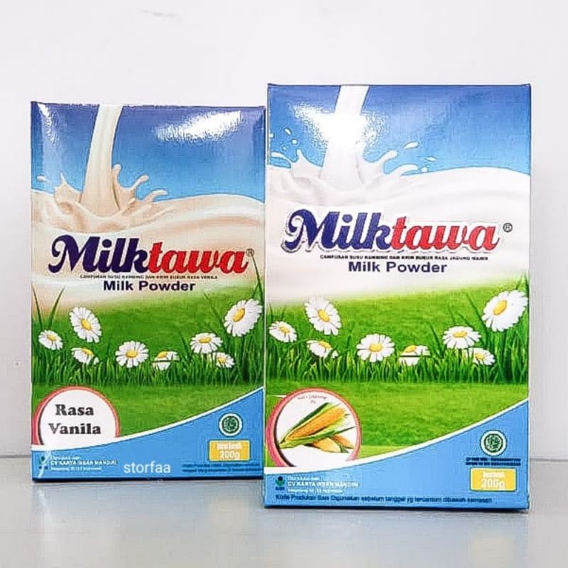 

Milktawa Susu Kambing Etawa 200 gram (Kemasan Kotak)