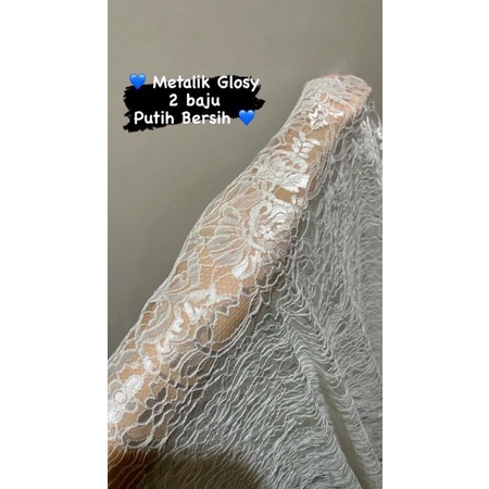 KAIN KEBAYA METALIK GLOSSY//KAIN BAHAN KEBAYA