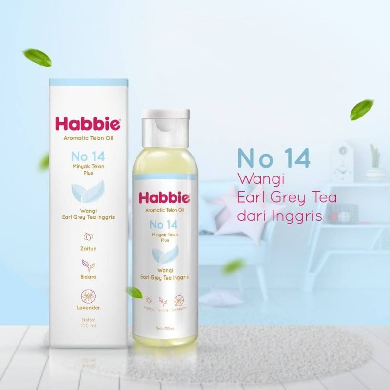 Minyak Telon Habbie Aromatic Telon Oil Plus Isi 100 Ml Shopee Indonesia