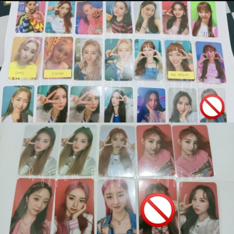 OFFICIAL PHOTOCARD BENEFIT ALBUM VANILLA LIGHTSUM SANGAH CHOWON NAYOUNG HINA YUJEONG JUHYEON HUIYEON