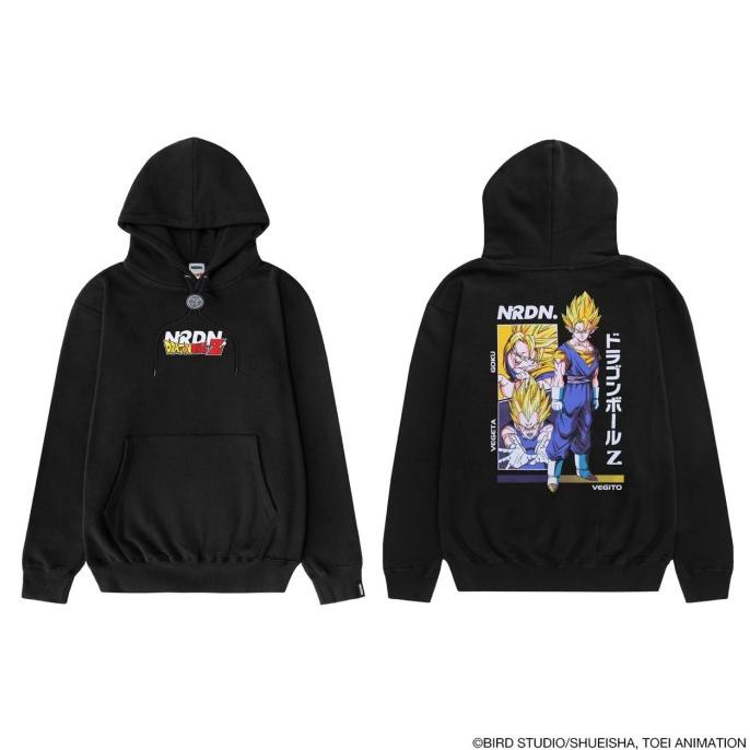 DRAGONBALL Z x NRDN Clothing Sweater HOODIE VEGITO - M