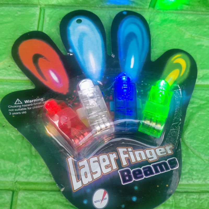MAINAN LAMPU JARI LAMPU MAINAN/LASER FINGER BEAMS GROSIR