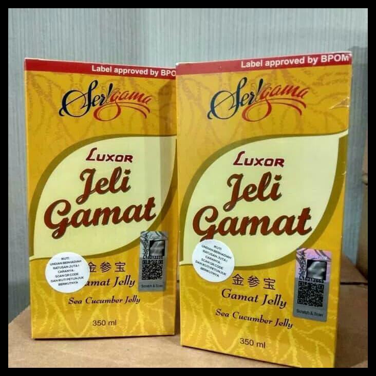 Best Seller Jeli Gamat 350Ml Luxor / Jelly Gamat 350 Ml Luxor