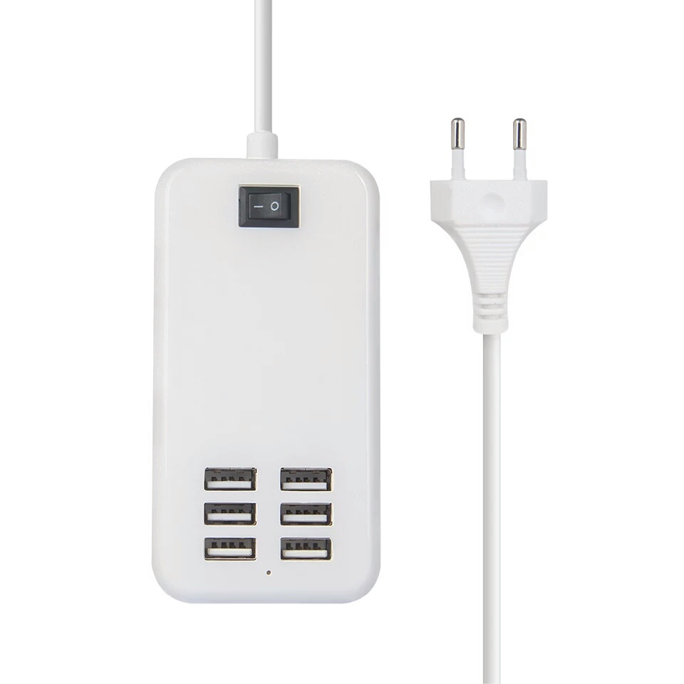 Adaptor USB Charger 6 Port / Charger USB 6 Port / Travel Usb