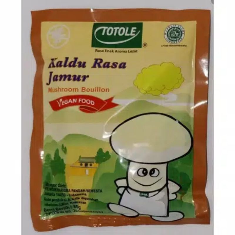 

Totole Kaldu Rasa Jamur 80 gram