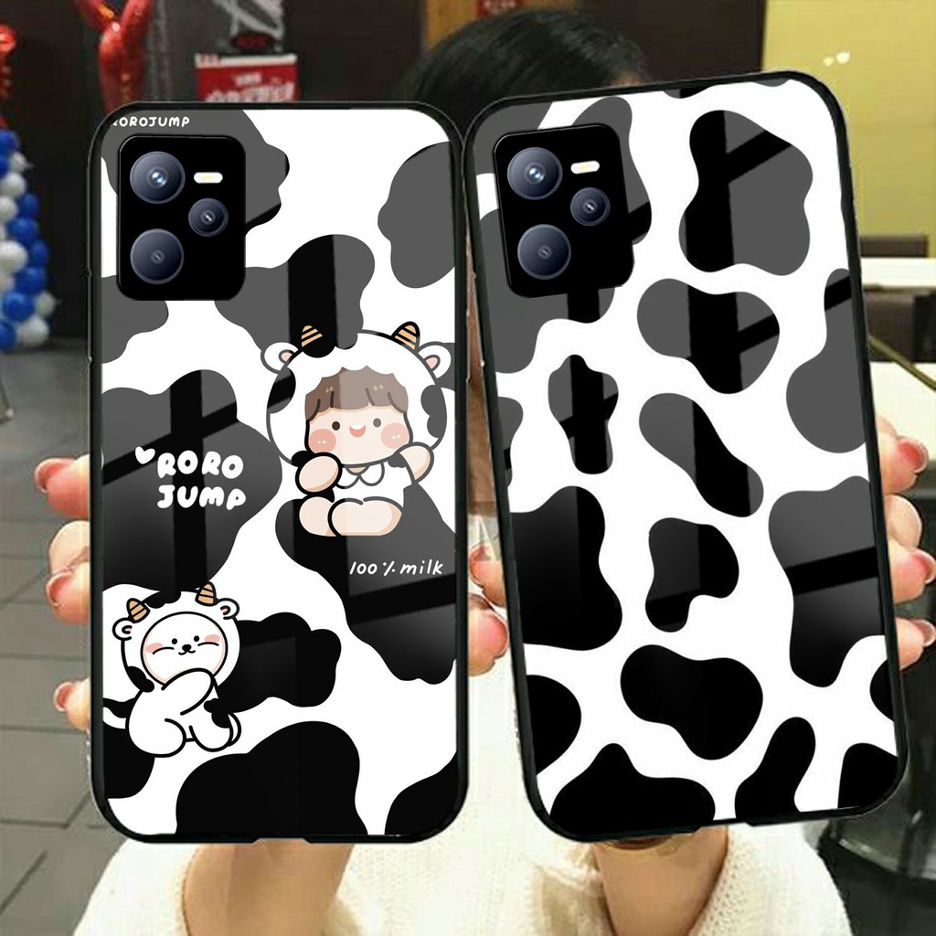 [K150] Softcase Glass Kaca Realme C35 - Softcase Mirror - Softcase Kaca Realme C35 - Softcase Glass 