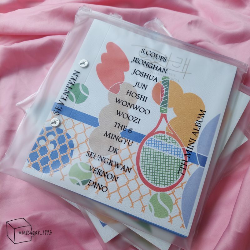 [ READY STOCK] Zipper Bag Album Henggarae Seventeen