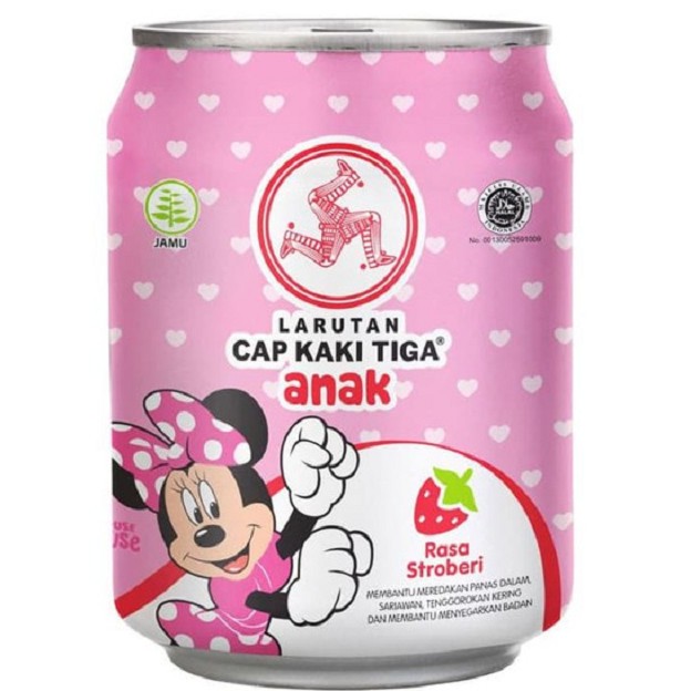 Larutan Kaki Tiga Anak Can 250 ml (KI)