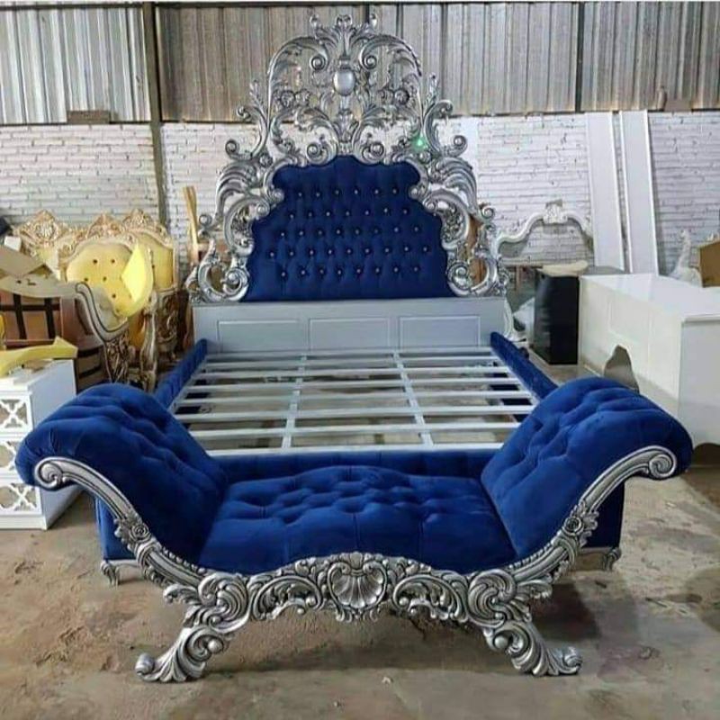 ranjang barong ukir jati jepara/tempat tidur jepara