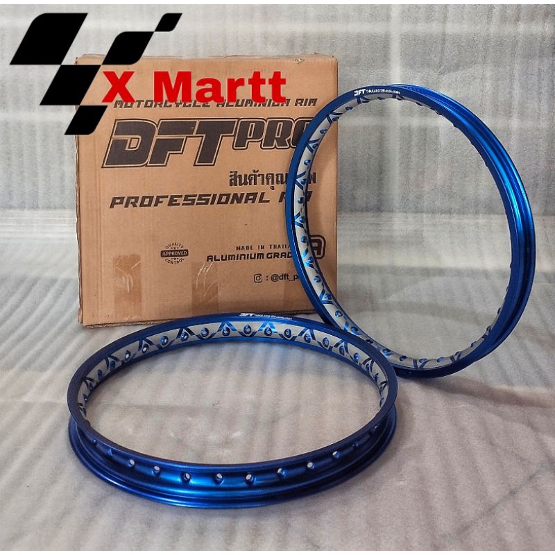 Velg Jari Jari 140 / 140 Ring 17 DFT V Line Thailand Blue Silver