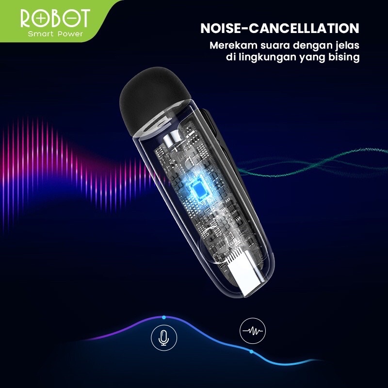 ROBOT Wireless Connector RS20 Wireless Microphone - Garansi 1 Tahun