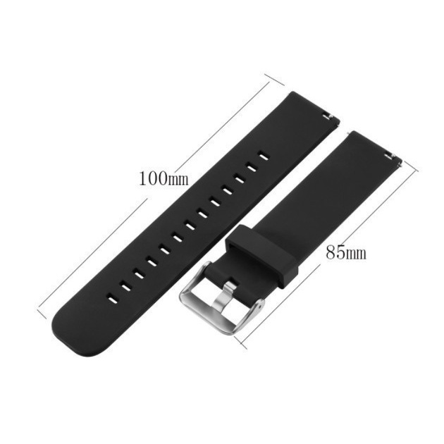 Polos Watch Strap Vyatta Fitme Young - Tali Jam Tangan 20mm Silver Buckle