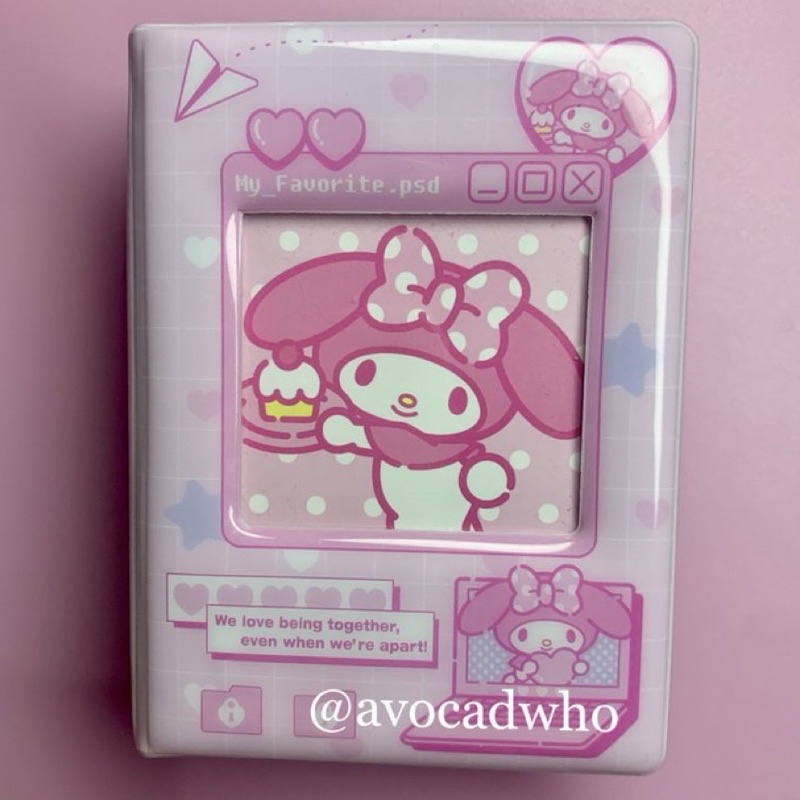 Sanrio Preloved Kolbuk my melody collect book photocard pc album kpop preloved kolbuk