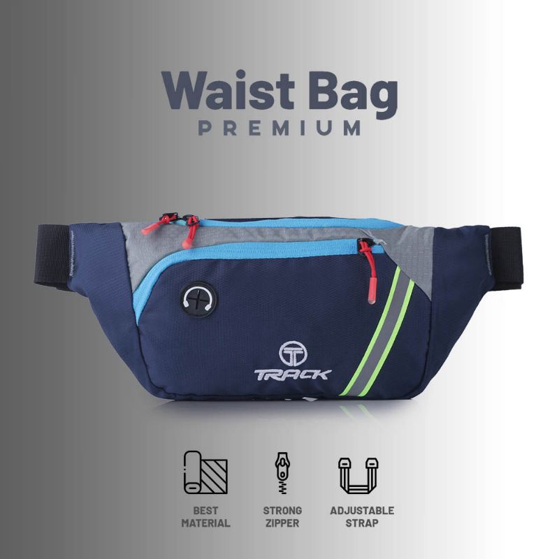 Tas Selempang Pria Unisex Waterproof | Salempang Slingbag Track Distro Terbaru Premium