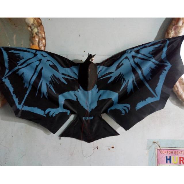 Rangka Layangan Batman Layangan Unik