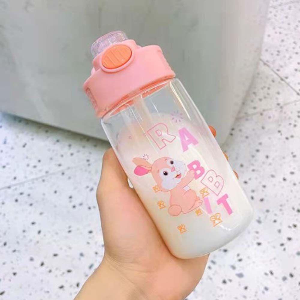 NEEDWAY Botol Minum Anak Bayi Musim Panas Dengan Sedotan Outdoor Mug Balita Anak Kids Sippy Cup