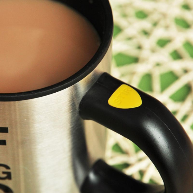 Gelas pengaduk Self Stirring Mug/Gelas cantik/MUG Elegant