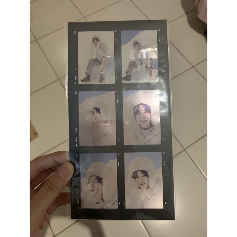 6 Cut Film Jimin Winter Package BTS DVD Photocard PC Album