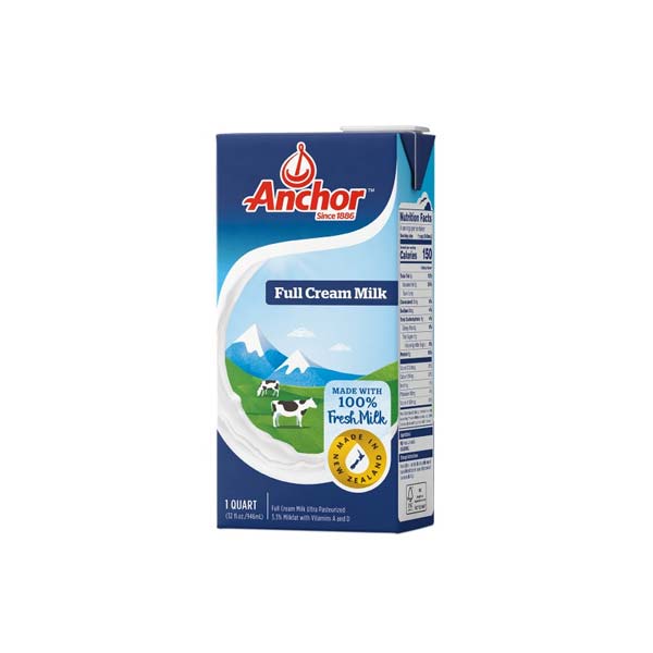 

ANCHOR MILK FULLCREAM 1 Ltr