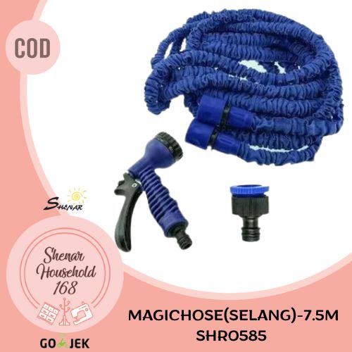 SHENAR SEMPROTAN SELANG FLEKSIBEL ELASTIS MAGIC HOSE 15M / 7.5M  SELANG TAMAN  MOBIL RUMAH SERBAGUNA  - BISA COD